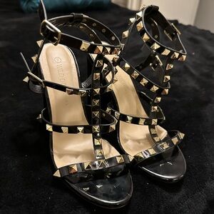 Size 7 studded heels